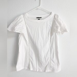Banana Republic white T-shirt size Large